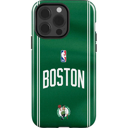 NBA Boston Celtics Jersey iPhone 15 Pro Impact Case